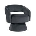 Lavon Swivel Chair (1003DGY-1)