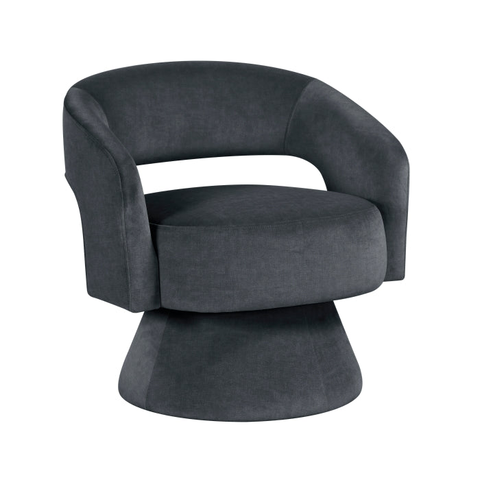 Lavon Swivel Chair (1003DGY-1)