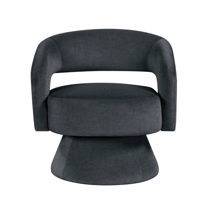 Lavon Swivel Chair (1003DGY-1)