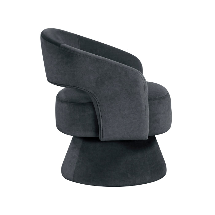 Lavon Swivel Chair (1003DGY-1)