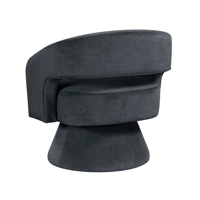 Lavon Swivel Chair (1003DGY-1)