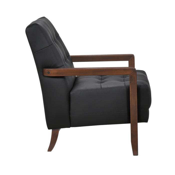 Crafton Accent Chair (1010BLK-1)