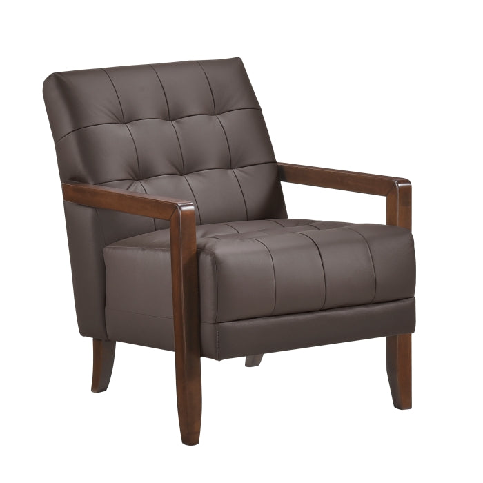Crafton Accent Chair (1010DBR-1)