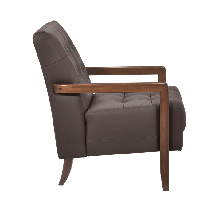 Crafton Accent Chair (1010DBR-1)