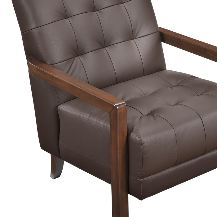 Crafton Accent Chair (1010DBR-1)