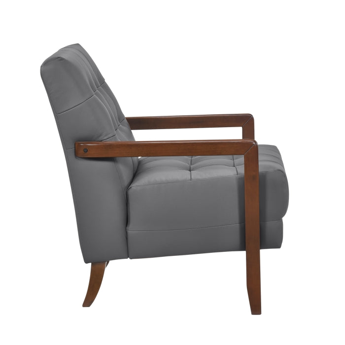Crafton Accent Chair (1010DGY-1)