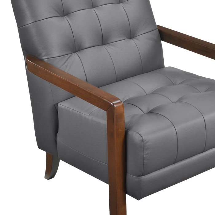 Crafton Accent Chair (1010DGY-1)