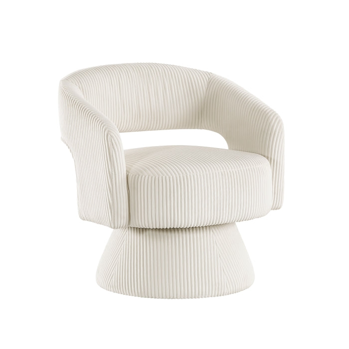 Upton Swivel Chair (1013BEG-1)