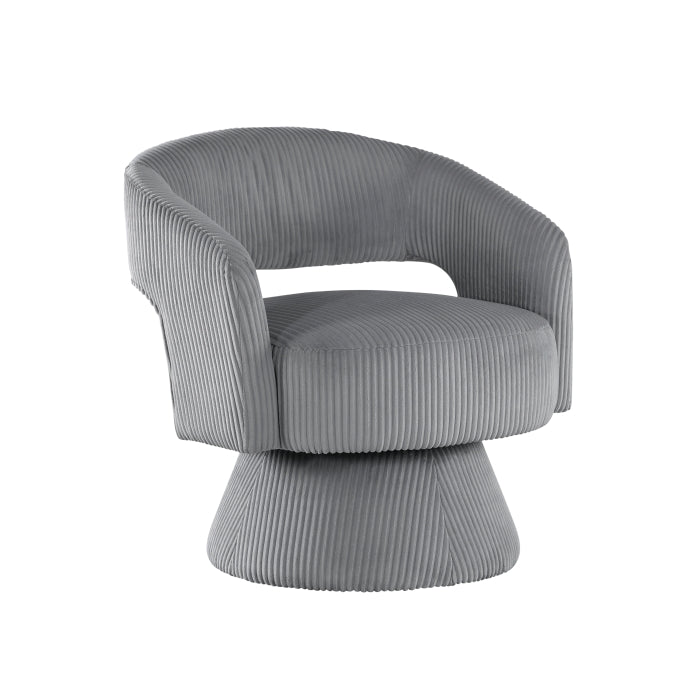 Upton Swivel Chair (1013DGY-1)