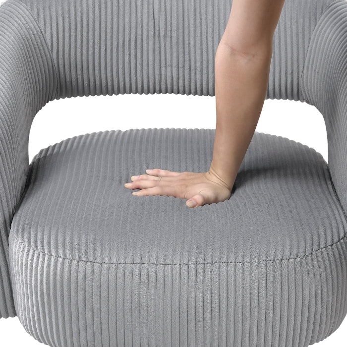 Upton Swivel Chair (1013DGY-1)