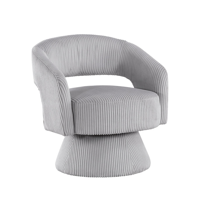 Upton Swivel Chair (1013GRY-1)