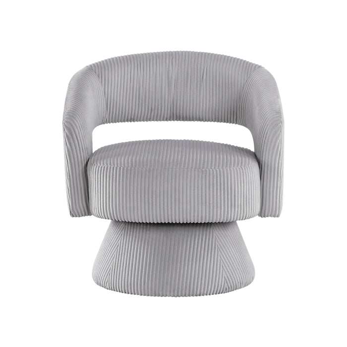 Upton Swivel Chair (1013GRY-1)