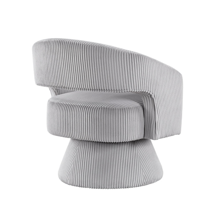 Upton Swivel Chair (1013GRY-1)