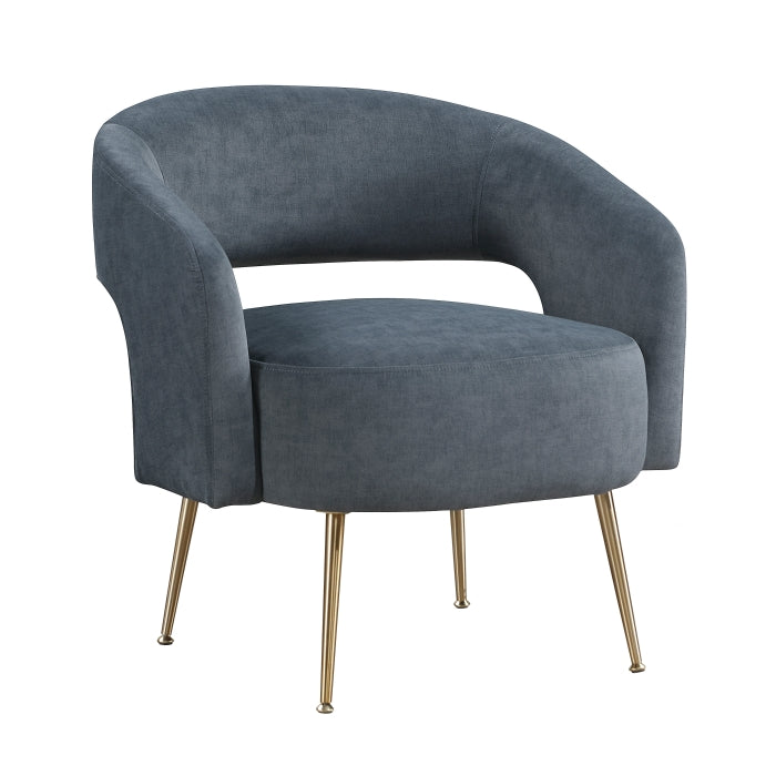 Roslyn Accent Chair (1024DGY-1)