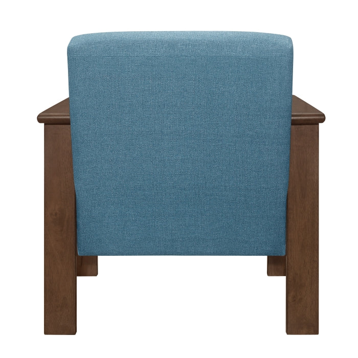 Helena Accent Chair with Storage Arms (1048BU-1)