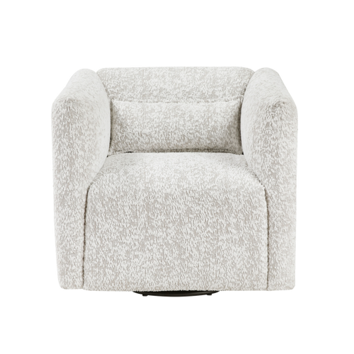 Vienna Jacquard Swivel Chair 45 degree view