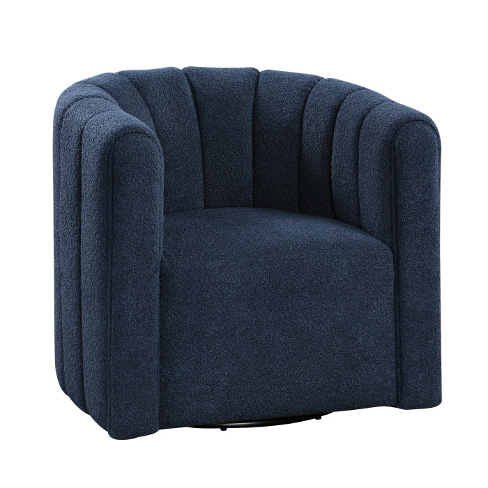 Delaney Swivel Chair with Ottoman (1260BU)