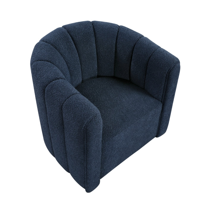Delaney Swivel Chair with Ottoman (1260BU)