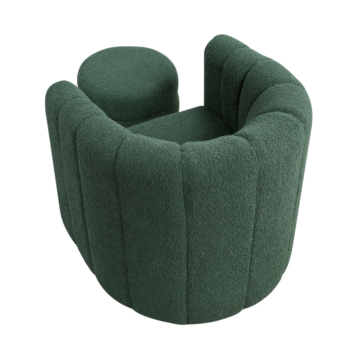 Delaney Swivel Chair with Ottoman (1260GN)