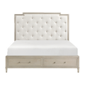 Genoa Platform Bed with Footboard Storage