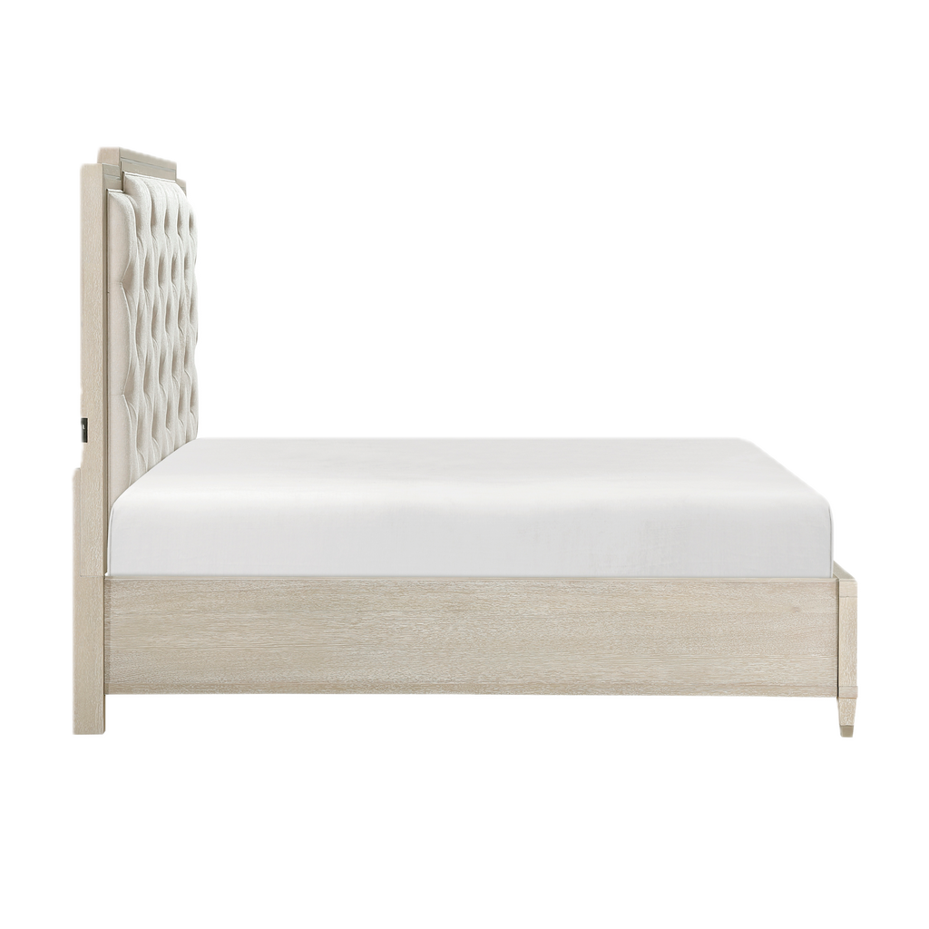 Genoa Platform Bed with Footboard Storage