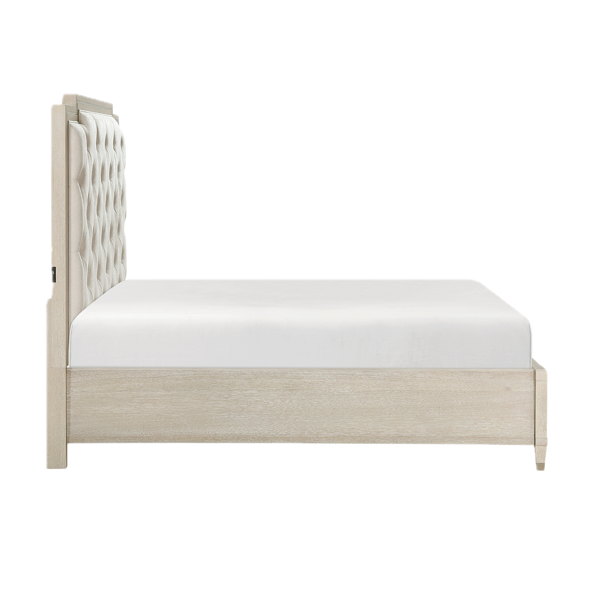 Genoa Platform Bed with Footboard Storage