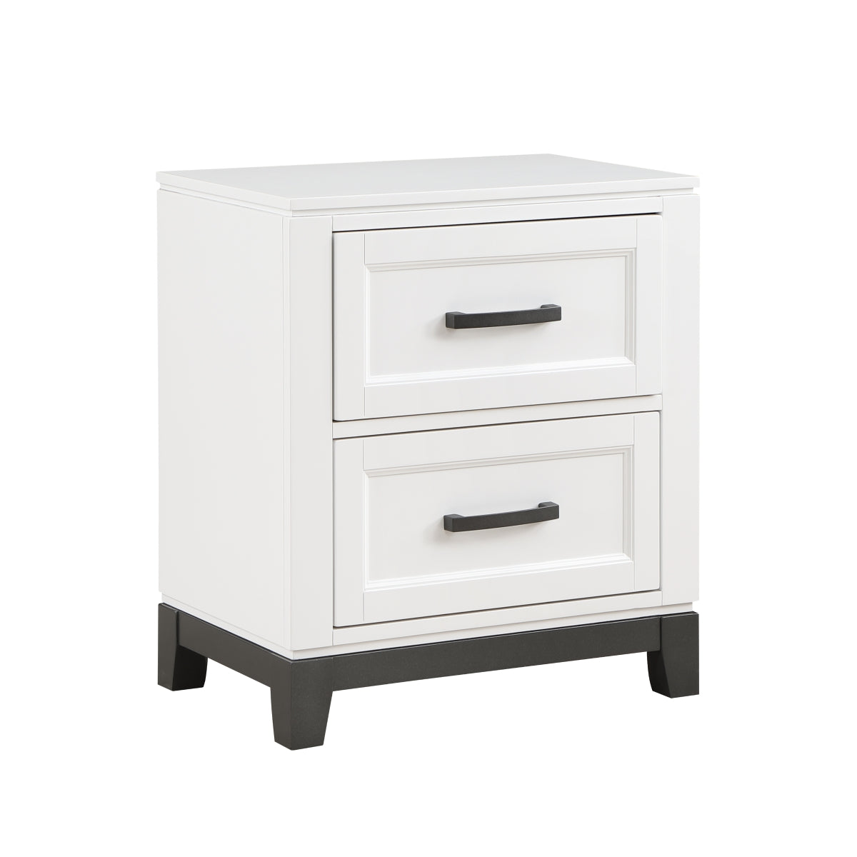 White Garretson Night Stand - product view