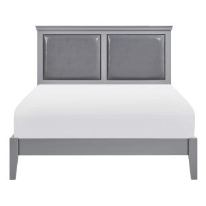 Queen Bed - 1519GY-1* - front product view