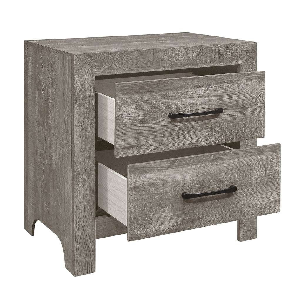 Gray Corbin Night Stand - product view