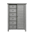 BRM-Logandale Antique Gray Wardrobe Chests