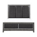 Queen Bed - 1566GY-1* - front product view