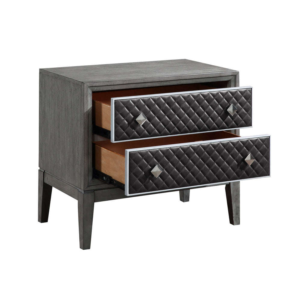 Night Stand - West End - open drawer view