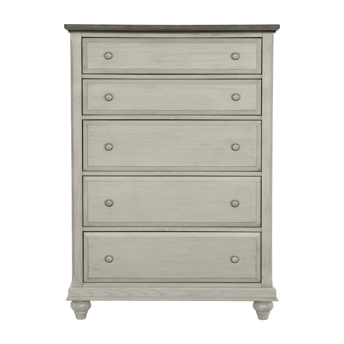 BRM-Mossbrook Dark Brown Light Gray Chests
