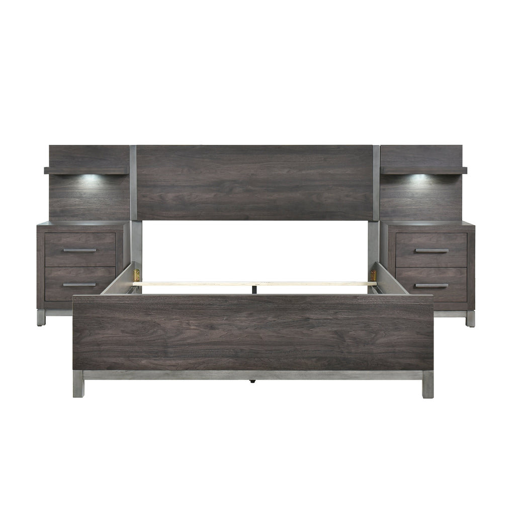 BF-Zephyr Bed 1577DG/WB - high-resolution product image