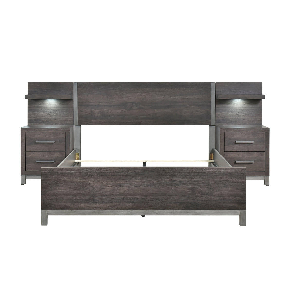 BF-Zephyr Bed 1577DG/WB - high-resolution product image