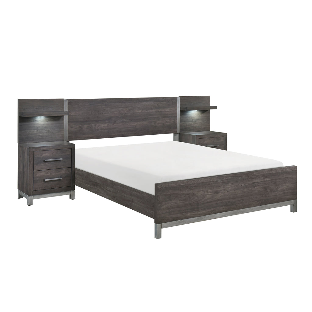 BF-Zephyr Bed 1577DG/WB - high-resolution product image