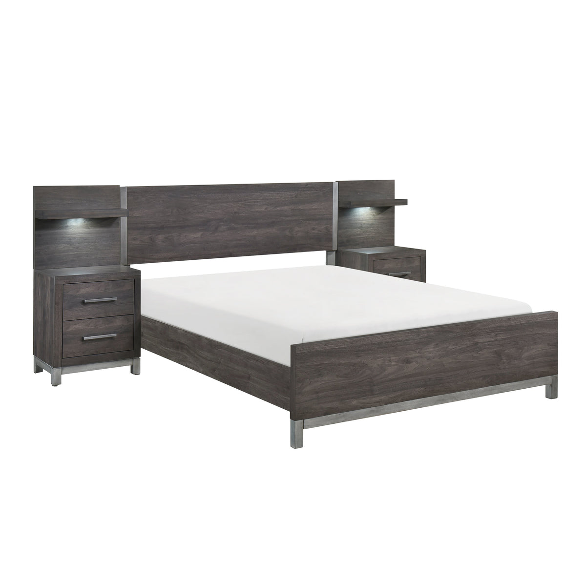 BF-Zephyr Bed 1577DG/WB - high-resolution product image