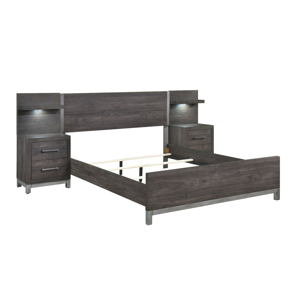 BF-Zephyr Bed 1577DG/WB - high-resolution product image