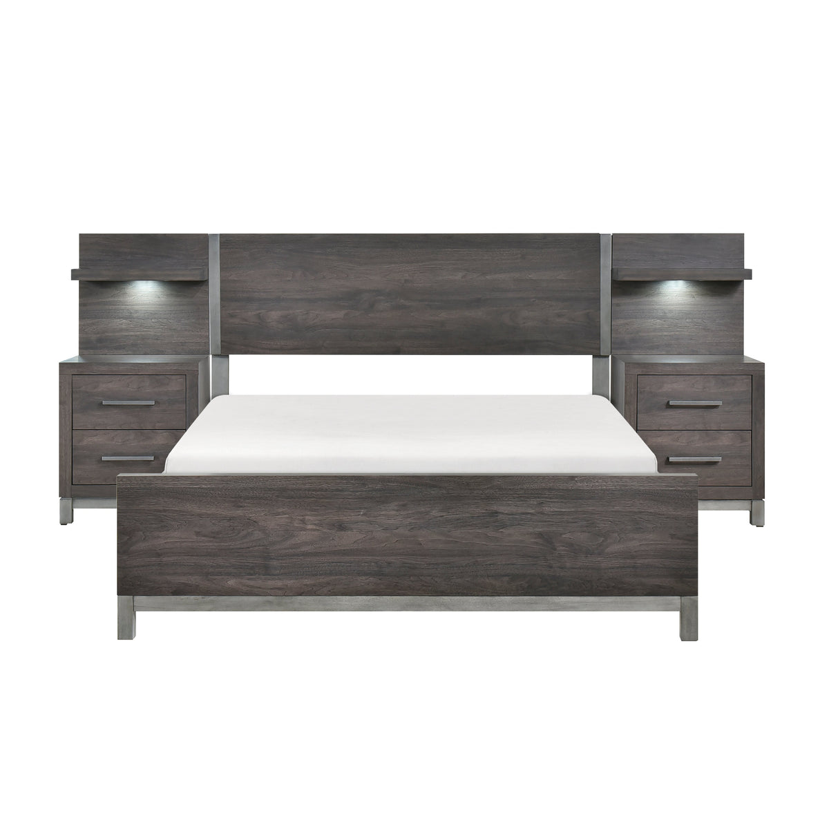 BF-Zephyr Bed 1577DG/WB - high-resolution product image