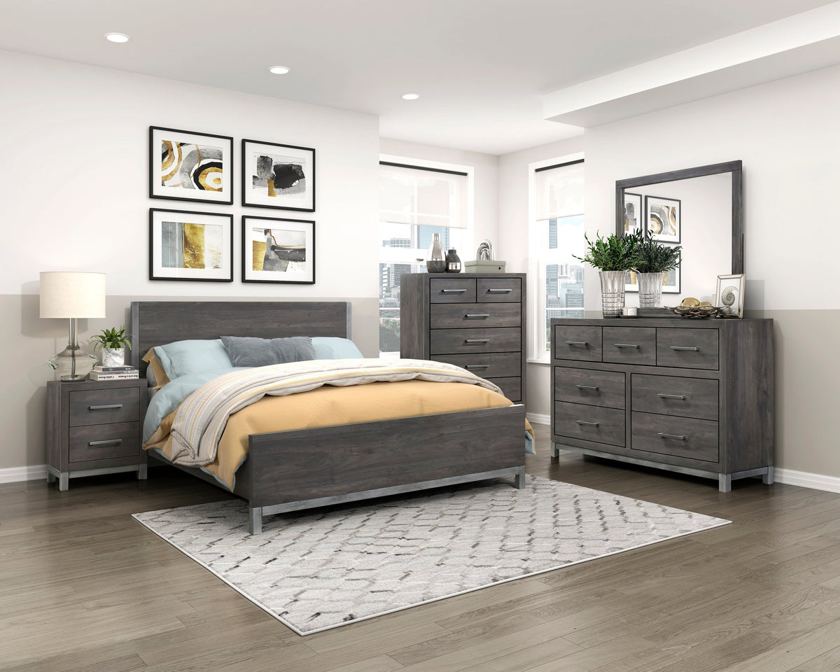 BF-Zephyr Bed 1577DG - high-resolution product image