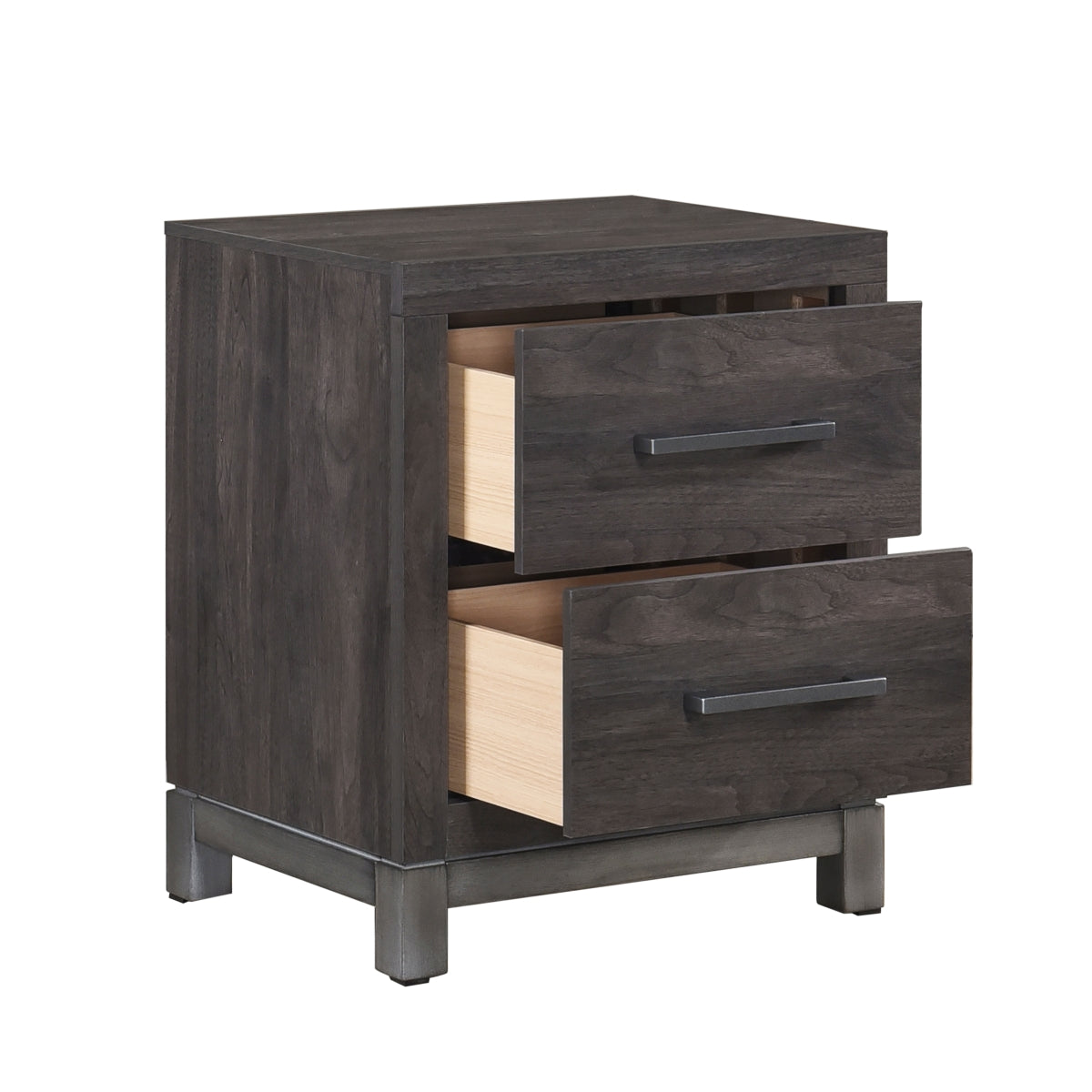 Dark Gray Zephyr Night Stand - product view