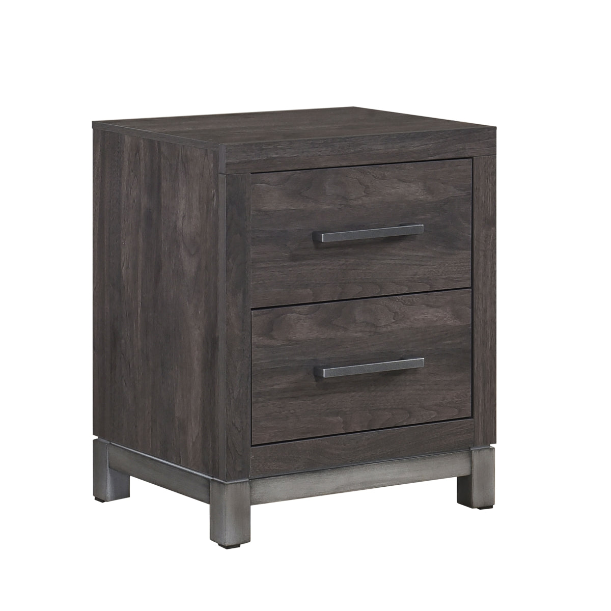 Dark Gray Zephyr Night Stand - product view