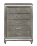 BRM-Tamsin Silver-Gray Metallic Chests