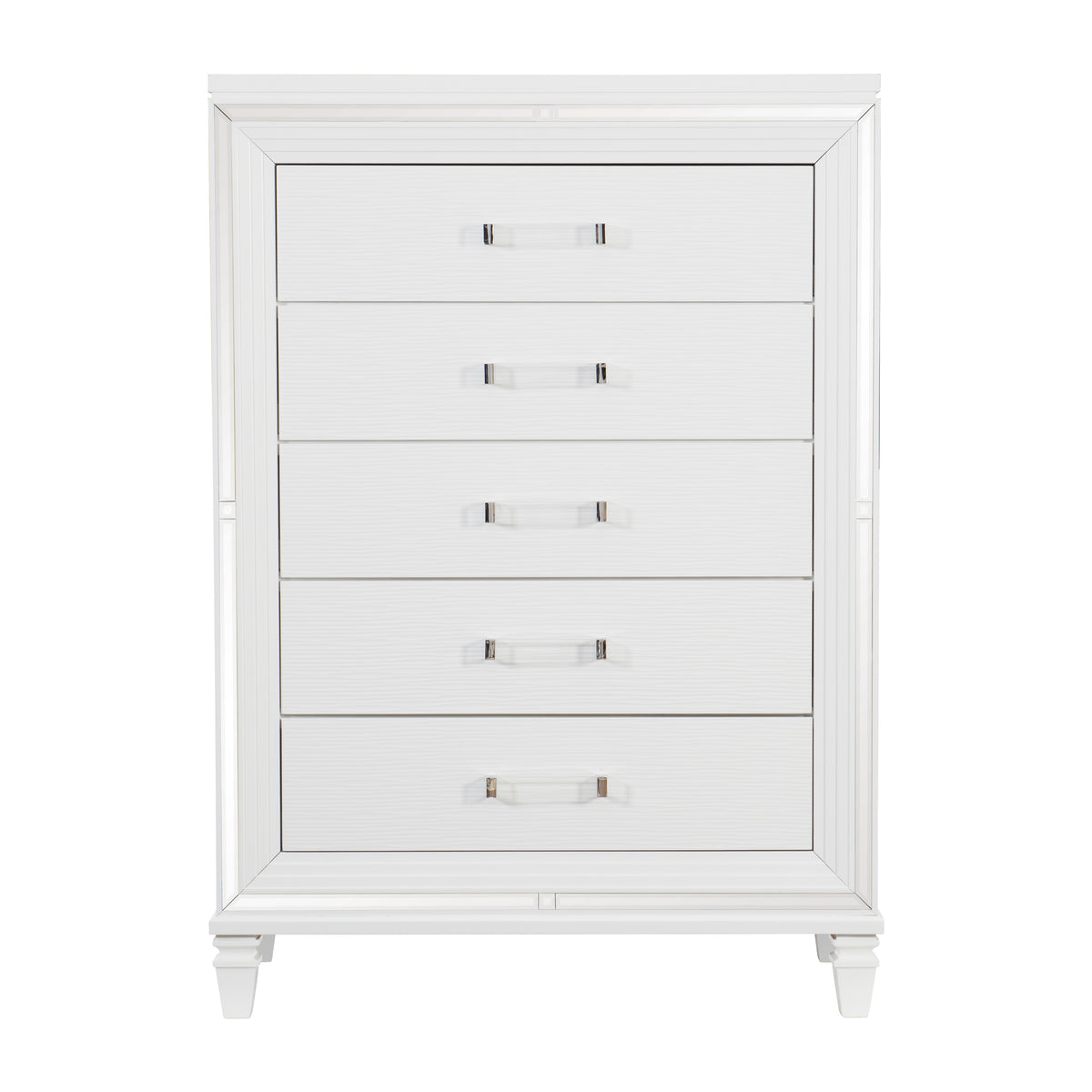 BRM-Tamsin White Metallic Chests