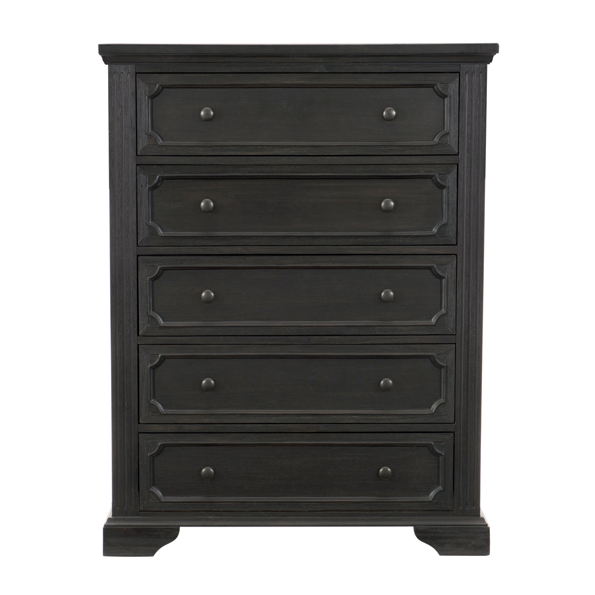 BRM-Bolingbrook Wire-Brushed Charcoal Chests