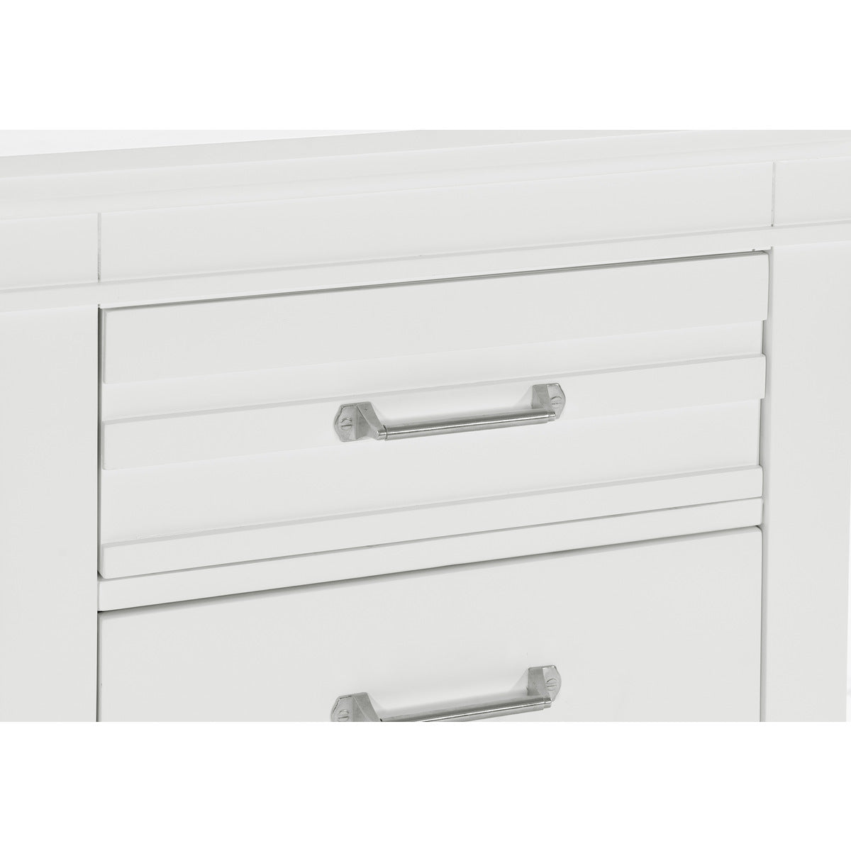 White Blaire Farm Night Stand - product view