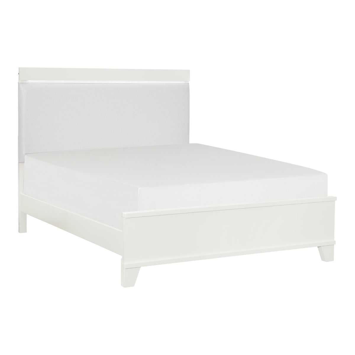 Queen Bed, LED Lighting - Kerren - product view 2