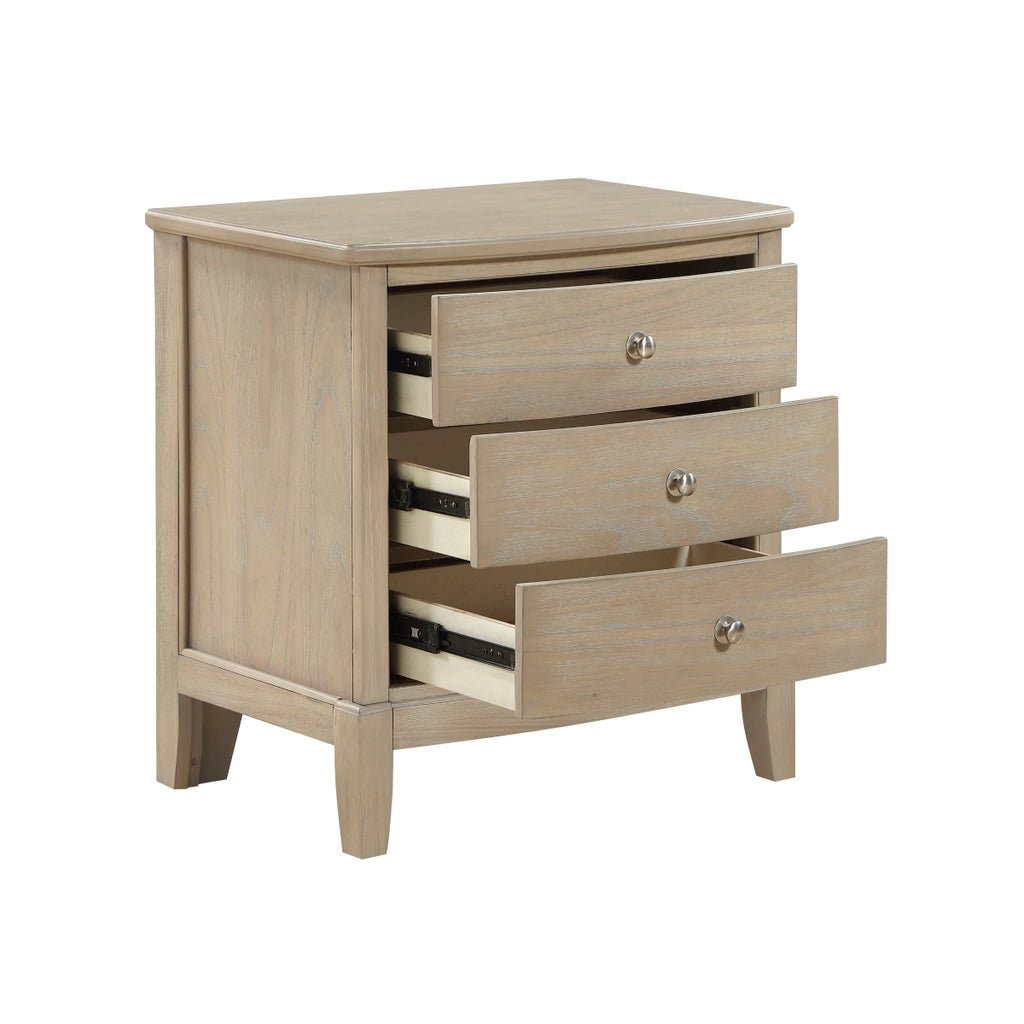 Cotterill Night Stand - open drawer view