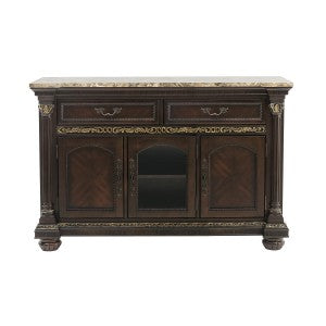 Russian Hill Server with Faux Marble Top