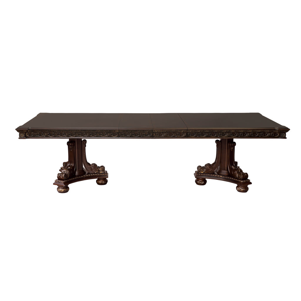 Catalonia Dining Table - extended front view
